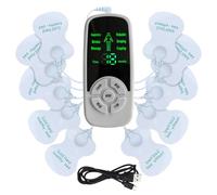 Tens Machine for Pain Relief Dual Channel Period Simulator Machine for Men,Tens Electric Massager,with 6 Massage Modes and 4 Pad Changes, Suitable for Back,Knees,HIPS,Menstrual Pain