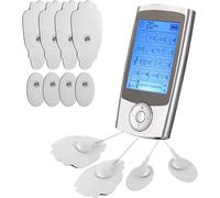 TENS Machine for Pain Relief,Nerve Muscle Stimulator for Pain Management with 16 Modes, 8 Pads, Dual Channel,Rechargeable TENS Unit for Back, Neck, Shoulder, Knee, Arthritis Sciatica Cramps Pain