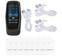 TENS Machine for Pain Relief with 8 Electrode Pads, 9 Modes Dual Channels Period Simulator Machine for Men Back Knees Shoulders Hips