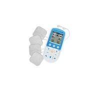 Digital TENS and EMS Machine | Drug-Free Natural Pain Relief | 3-in-1 Pain Relief, Rehabilitation and Massage | Dual Channel | 4-Self Adhesive Electrodes | Healthcare World