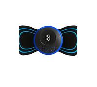 TENS Massage Device, 8 Modes, 19 Intensity Levels, Wireless Electronic Pulse Massager for Pain Relief, USB Rechargeable (Blue and Black)