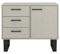 Tensas Grey 90cm Small Sideboard