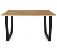 Tensas Industrial Style Oak Effect 2 Seater Dining Table