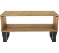 Tensas Industrial Style Oak Effect Open Coffee Table