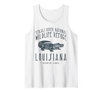 Tensas River Refuge Louisiana Forest Wetland Tank Top