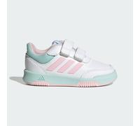 adidas Unisex Baby Tensaur Hook and Loop Shoes Running, Cloud White/Clear Pink/Semi Flash Aqua, 5 UK Child