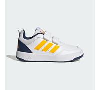 adidas Unisex Kids Tensaur Sport 3.0 Hook and Loop Kids Shoes, FTWR White/Collegiate Gold/Collegiate Navy, 3.5 UK