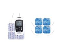 TensCare EMS Recovery Bundle - Perfect EMS Unit with Menthol & Lidocaine Electrodes for Post-Workout & Injury Pain Relief