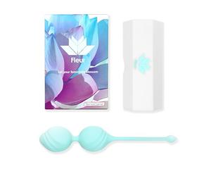 TensCare Fleur - Pelvic Floor Toning Balls. Strengthen, Tone and Tighten your Pelvic Floor Using Active and Passive Exercises. Made with Medical Grade Silicone.