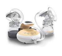 TensCare Nouri Duo-Double Electric Pump. Quiet with a Night Light and Back Lit Display to Pump Day or Night. 17 Suction Levels and 4 Pumping Frequencies for Efficient Milk Expression, White