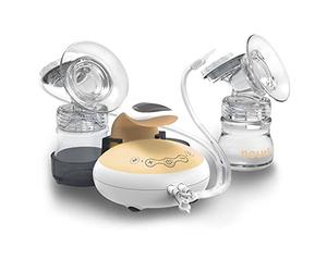 TensCare Nouri Duo-Double Electric Pump. Quiet with a Night Light and Back Lit Display to Pump Day or Night. 17 Suction Levels and 4 Pumping Frequencies for Efficient Milk Expression, White