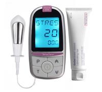 TensCare Pelvic Floor Exerciser + Go Gel - Water Based Lubricant | EMS pelvic floor trainer with Go Gel to support comfortable probe use, muscle strengthening and improved bladder control.