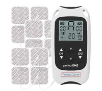 TensCare Perfect EMS Dual Channel TENS and EMS + 12 Replacement Pads (Eligible for VAT relief in the UK)