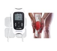 TensCare Perfect EMS + Knee Pain Relief Electrodes - Complete Pain Therapy Set with 2-Channel TENS Device & Strong Adhesive, targeted electrodes