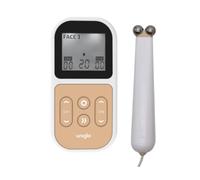 TensCare Uniglo and Uniwand - EMS Sculpting and Microcurrent Facial Toning Device to Help Reduce Visible Signs of Wrinkles and Tightens Pores., Orange