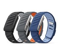Tensea 3 pack Band Compatible with WHOOP 5.0/MG, One, Peak & Life | Breathable Nylon Sport Loop Strap, Comfortable Arm Wristband, Quick-Dry Replacement Watchband Accessories for Men Women
