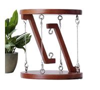 Tensegrity Sculpture - Handmade Floating Table & Chair Model | Traditional Chinese Style Physics Ornament For Desk | Anti-Gravîtý Science Toy For Kids & Adults