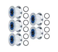 Tension Belt Idler Pulley Gear Bearing Pulley Smooth Idler Wheel Replacement for X1C/P1P/P1S Printer Accessories Wear Resistant Aluminum Alloy