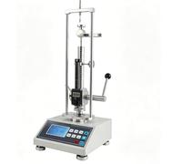 Tension Compression Testing Machine 500N, High-Resolution LCD, Real-Time Peak Hold for Spring Analysis, Ideal for Extension and Compression Testing