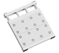 Tension Post Shelf - Adjustable Storage Rack for Closet, Flexible Wardrobe Divider System, Tool-Free Installation | Heavy Duty Shelves Cabinet, Bookcase, Pantry, Clothes