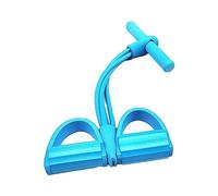 Tension Rope 4 Tube Puller Pedal Ankle Abdominal Exerciser Fitness Elastic Training Pull Rope Sit Up Sport Equipment elastic stainless rope,yoga Puller workout Ropes fitness,leg suction use br