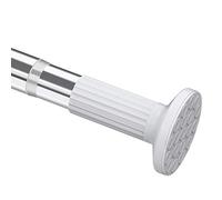 Tension Shower Curtain, Spring Shower Tension Curtain Rod, Closet Rod, for Windows or Shower, Rust Resistant Easy to Install, Umimile