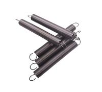 Tension Spring 65Mn Wire Diameter 1.0mm 1.5mm 2.0mm Open Hook Tension Spring Strong Extended Spring(160mm,10mm)