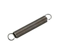 Tension Spring Mechanical spring, Wire Diameter 1mm, Length 25-500mm Double Hook Tension Spring,5pcs,1X7X130mm