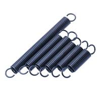Tension Springs, 10Pcs 0. 8mm Wire Diameter Tension Spring with Open Hook Extension(8mm,40mm)