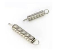 Tension Springs 10pcs/Set 0.2mm .3mm .4mm stainless steel Tension spring with O hook extension for Tents(60mm,4mm,0.2mm)