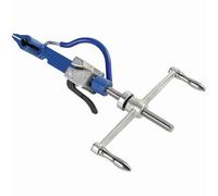 Tensioner Cutter Tool, Tensioning Tool with Cutting Pliers, Metal Banding Cutter for Banding 3/16"~3/4" Steel, Stainless Crimper for Strapping Packaging
