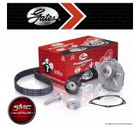 Timing Belt & Water Pump Kit fits AUDI A2 8Z0 1.4D 00 to 05 Set Gates Quality