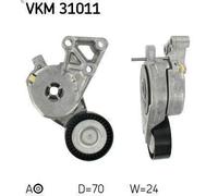 Tensioner Lever, V-ribbed bel SKF VKM 31011 for AUDI A3 (8P1) 2 2003-2008