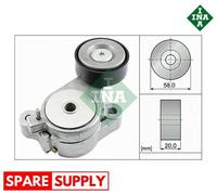 TENSIONER LEVER, V-RIBBED BELT FOR AUDI A1 INA 534 0396 10 NEW