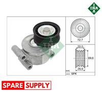 TENSIONER LEVER, V-RIBBED BELT FOR FORD FORD (CHANGAN) MAZDA INA 534 0249 10