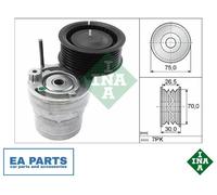 Tensioner Lever, v-ribbed belt for RENAULT TWINGO III INA 534 0603 10
