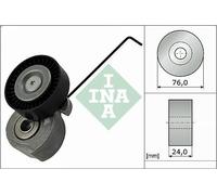 Tensioner Lever, V-ribbed belt INA 534 0324 10 for VOLVO V60 I (155) 3 2014-2015