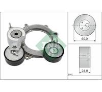 Tensioner Lever, V-ribbed belt INA 534 0718 10 for AUDI Q5 (FYB, FYG) 3 2019-202