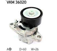 Tensioner Lever, V-ribbed belt SKF VKM 36020 for DACIA LOGAN (LS_) 1.4 2006-2012