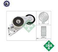 Multi-ribbed V-belt tensioner 533 0076 30 INA for VW SKODA AUDI SEAT