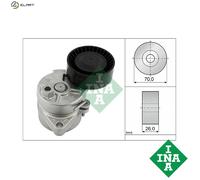 Multi-ribbed V-belt tensioner 534 0104 10 INA for BMW 5 7 5 Touring 3 3 Coupe X5