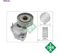 INA 534 0118 20 Tensioner Lever, v-ribbed belt