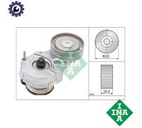 INA V-Belt Tensioner 534 0147 10 - Multi-Ribbed - Fits Opel, Chevrolet, Fiat, Alfa Romeo