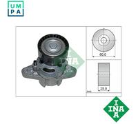 DAYCO APV2527 Aux Belt Tensioner Drive V-Ribbed FOR DACIA RENAULT 1192500QAA