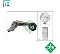 Multi-ribbed V-belt tensioner 534 0318 10 INA for CITROËN PEUGEOT MINI DS OPEL