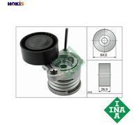 TENSIONER LEVER VRIBBED BELT 534 0331 10 FOR ALPINA BMW M47 D20 2.0L 4cyl D3