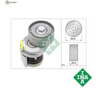INA V-belt Tensioner 534 0346 10, Multi-ribbed for VW SEAT AUDI SKODA