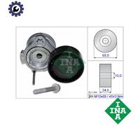 Multi-ribbed V-belt tensioner 534 0353 10 INA for CHEVROLET OPEL