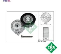 Ina Aux Belt Tensioner VW Touareg 7P 3.0 CJTA V-Ribbed 10-18 New