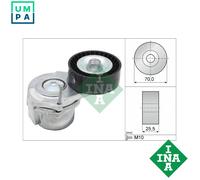 INA V-ribbed Belt Tensioner 534 0438 10 – Multi-ribbed, for OPEL & CHEVROLET